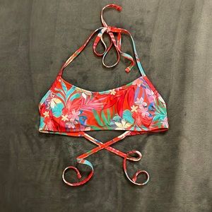 Target Floral Bikini Top